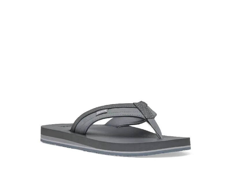 Men's Ziggy Sandal In Grey