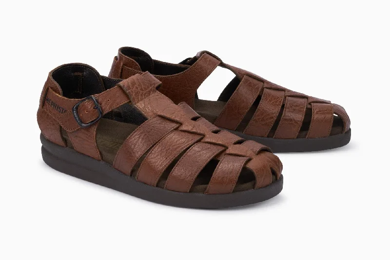 Men's leather sandals with an adjustable strapMephisto Sam