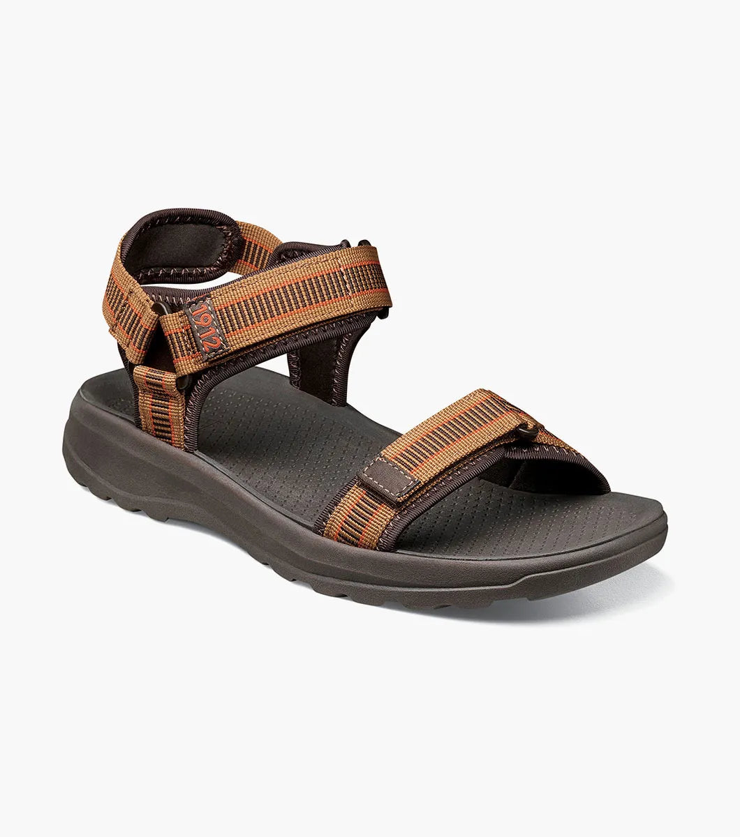 Men's sandals with a removable insole for cleaningNunn Bush Huck Sport Three Strap Sandal Men's sandals with a removable insole for cleaningNunn Bush Huck Sport Three Strap Sandal