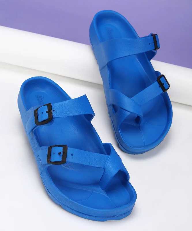 Men's sandals with a rubber sole for tractionParagon EVK3408G Men Casual Sliders | Stylish Trendy Lightweight Slides | Casual & Comfortable Slippers | Everyday Use