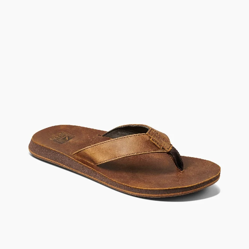 Men's sandals with a cushioned footbedReef Men's Drift Classic - Brown