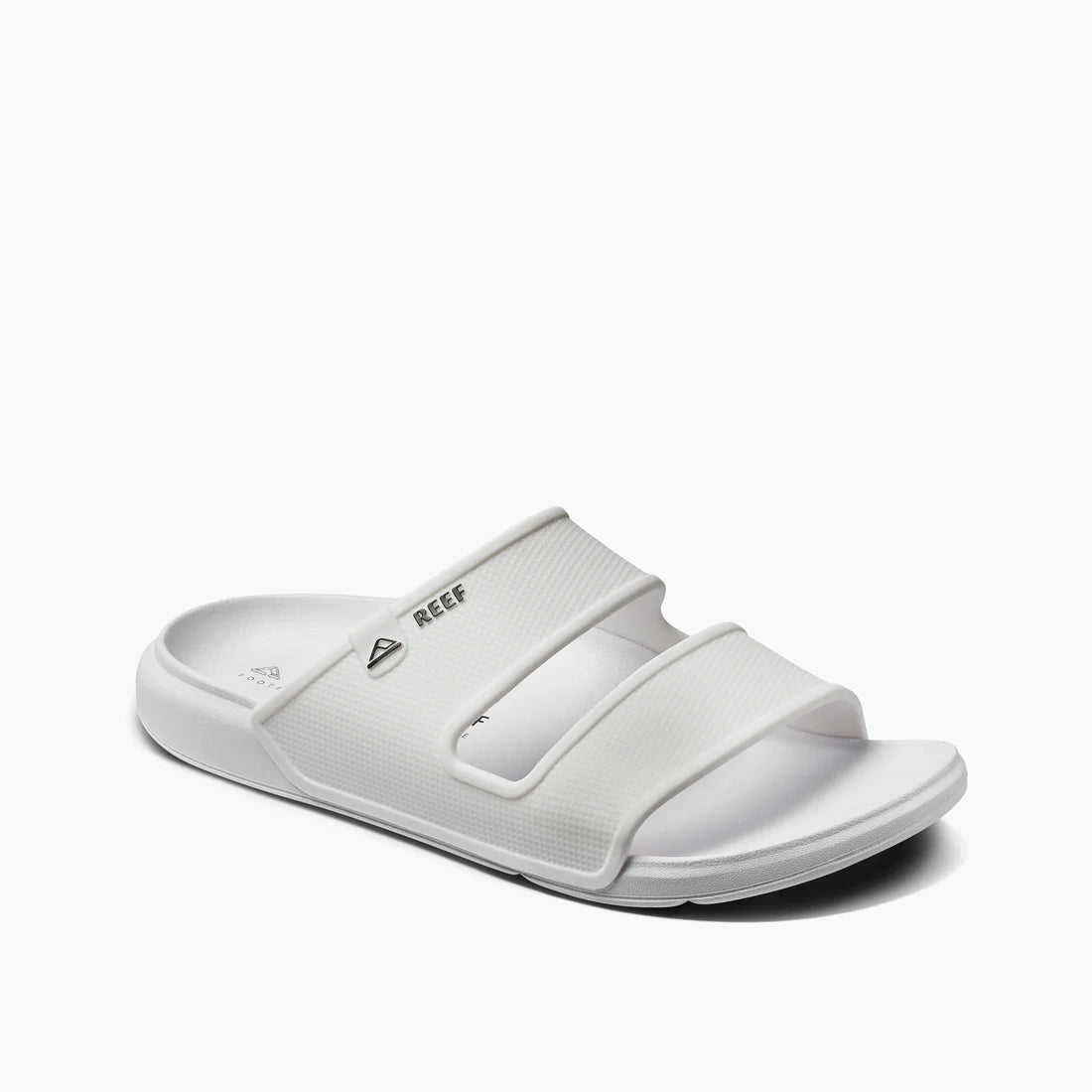 Men's sandals with a cushioned footbedReef Men's Oasis Double Up - Blanc De Blanc