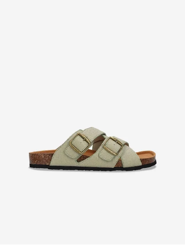 Waterproof men's sandals for water activitiesSamet Unisex Piñatex Vegan Leather Sandals | Green Waterproof men's sandals for water activitiesSamet Unisex Piñatex Vegan Leather Sandals | Green
