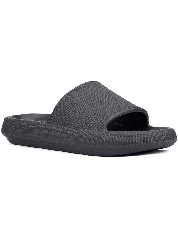 Treyton Mens Textured Casual Pool Slides