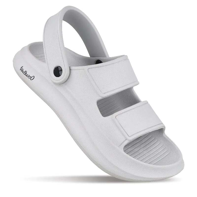 Men's sandals with a flexible sole for easy movementMen's Flip Flops  - WC4829 Light Grey