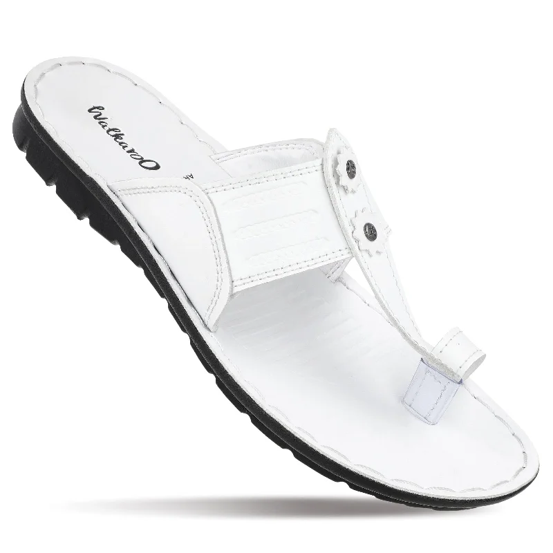 Men's sandals with a removable insole for cleaningMen's Kolhapuri Chappal - GG8211 White Men's sandals with a removable insole for cleaningMen's Kolhapuri Chappal - GG8211 White