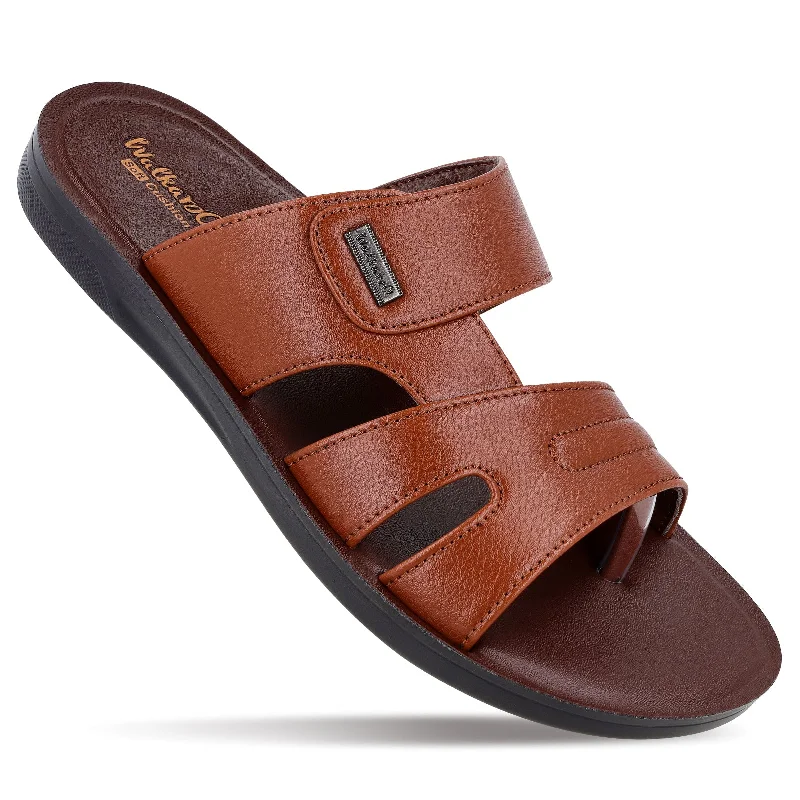 Men's Office Wear Sandals - WE1327 B Brown