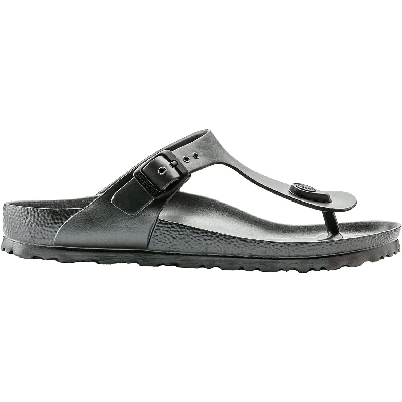 Men's sandals with a contrast stitching detailWomen's Birkenstock Gizeh Essentials Anthracite EVA Men's sandals with a contrast stitching detailWomen's Birkenstock Gizeh Essentials Anthracite EVA