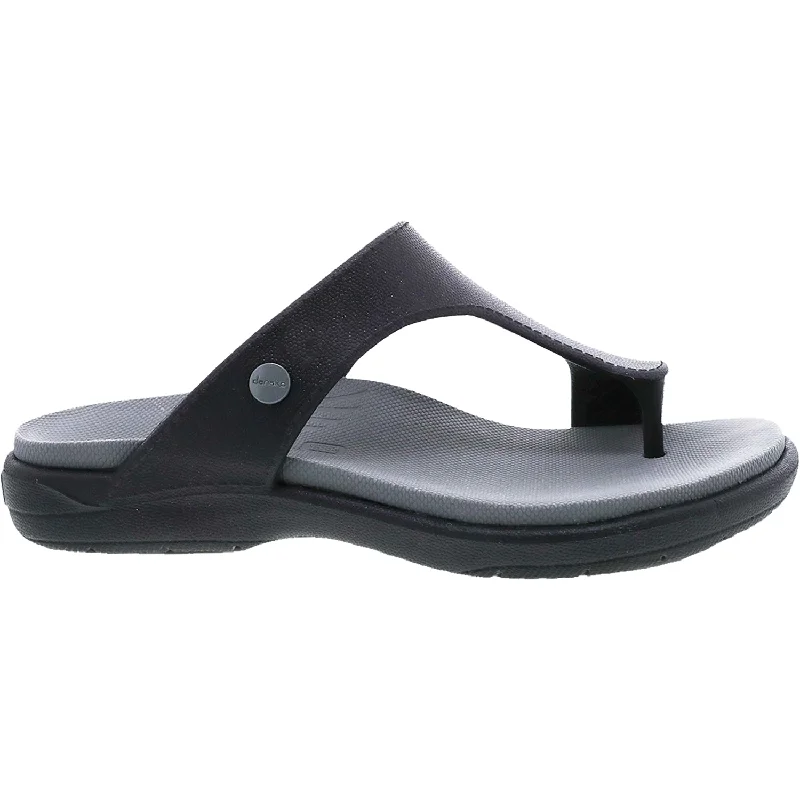 Men's sandals with a durable outer soleWomen's Dansko Krystal Black Molded EVA