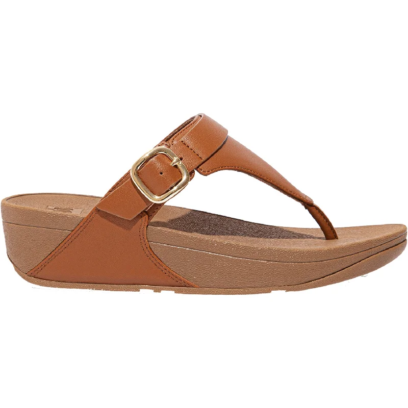Men's sandals with a wide strap for supportWomen's FitFlop Lulu Light Tan Leather