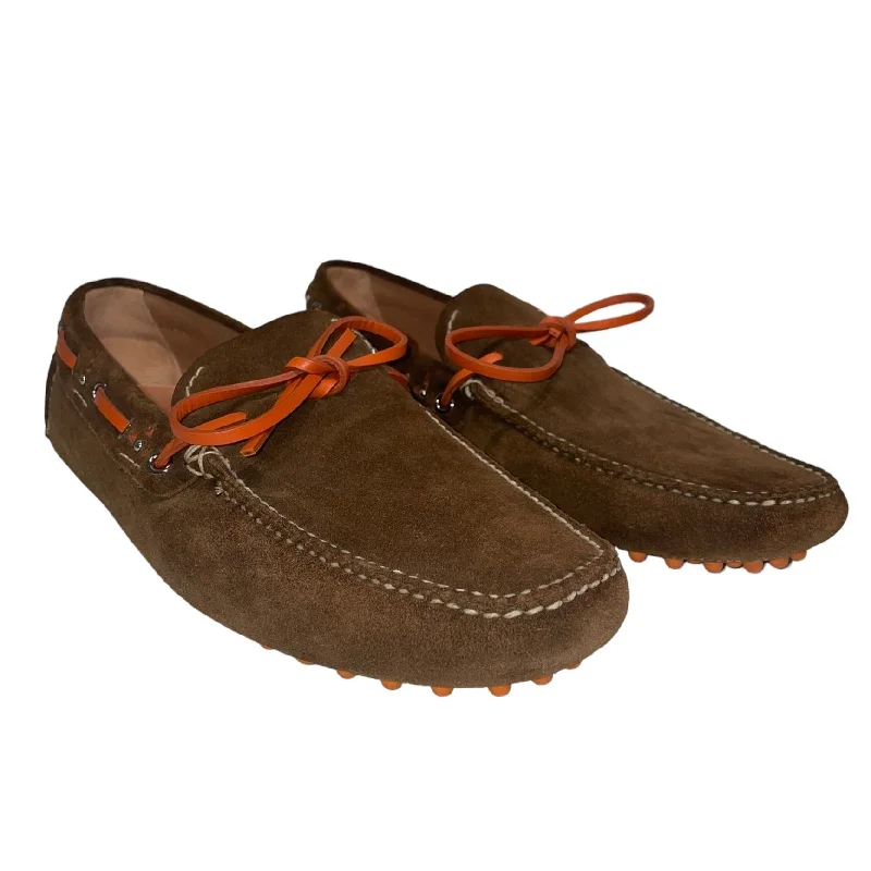 Men's loafers with a flexible sole for easy movementThe Original Car Shoe/Loafers/US 11/Suede/BRW/driving Shoe Men's loafers with a flexible sole for easy movementThe Original Car Shoe/Loafers/US 11/Suede/BRW/driving Shoe