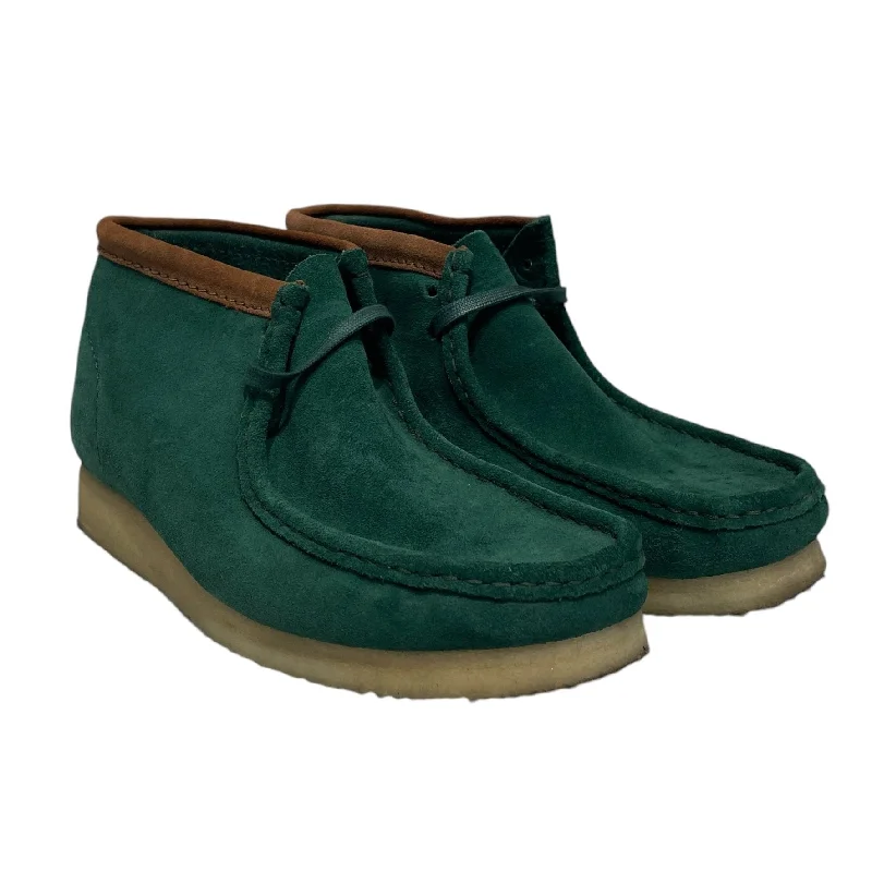 Suede men's loafers for a soft and luxurious feelClarks/Loafers/US 9.5/Suede/GRN/WALLABEE Suede men's loafers for a soft and luxurious feelClarks/Loafers/US 9.5/Suede/GRN/WALLABEE
