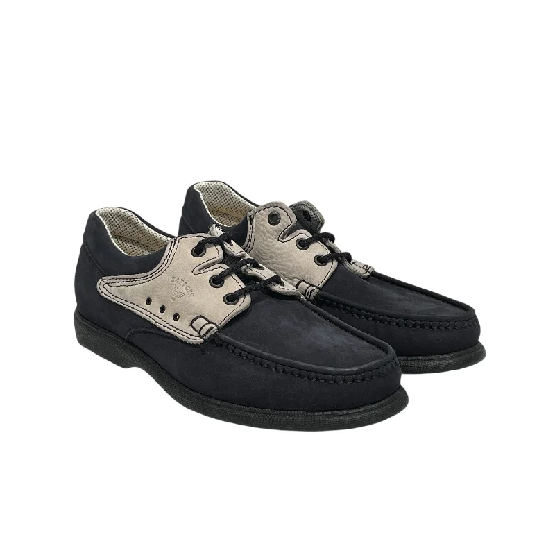 Men's loafers with a perforated leather upper for ventilationSaelory/Loafers/US 7/Suede/NVY/Suede Loafers Men's loafers with a perforated leather upper for ventilationSaelory/Loafers/US 7/Suede/NVY/Suede Loafers