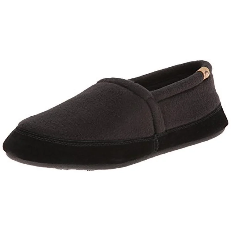 Acorn Mens Moc Fleece Slip On Loafer Slippers