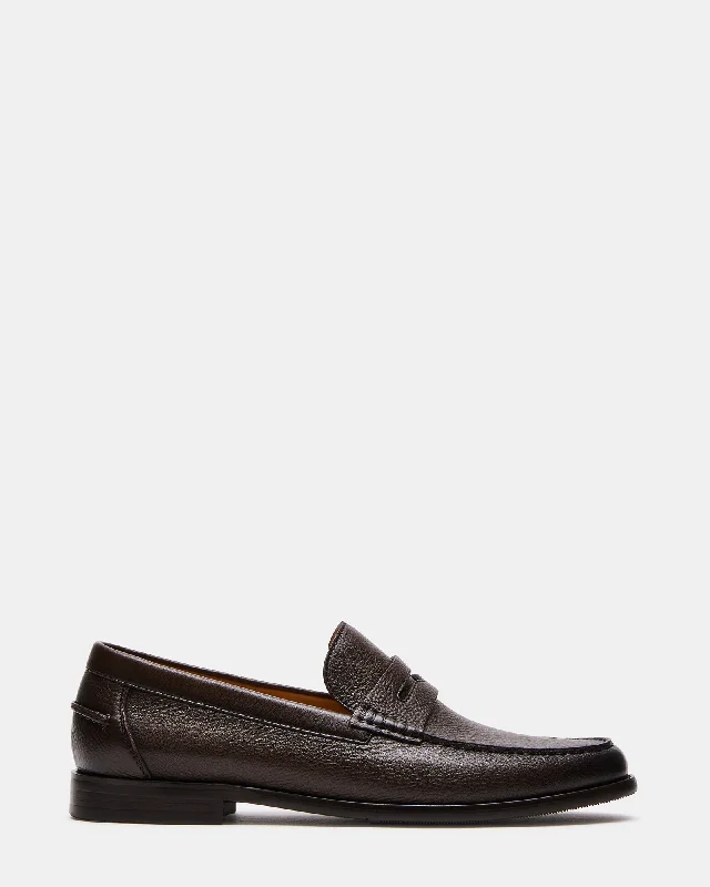 Suede men's loafers for a soft and luxurious feelALONSO BROWN LEATHER
