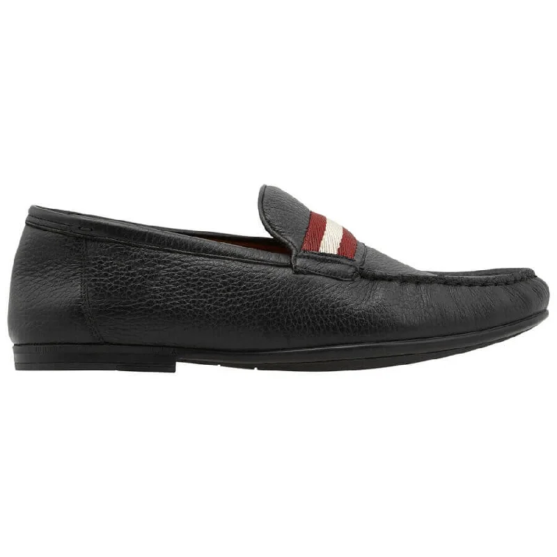 Men's loafers with a cushioned footbedBally Crokett Men's 6228362 Black Leather Loafers Men's loafers with a cushioned footbedBally Crokett Men's 6228362 Black Leather Loafers