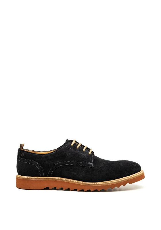 Canvas slip - on men's casual shoes for convenienceBase London Coby Suede Brogue Shoes, Navy Canvas slip - on men's casual shoes for convenienceBase London Coby Suede Brogue Shoes, Navy