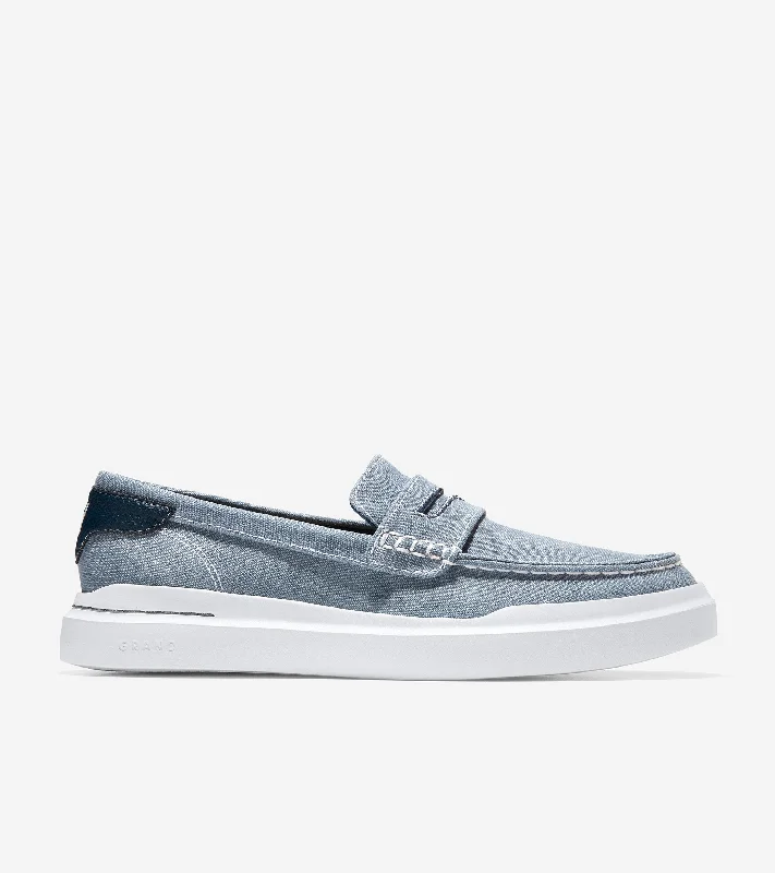 Men's loafers with a flexible sole for easy movementGrandPrø Rally Canvas Penny Loafer Men's loafers with a flexible sole for easy movementGrandPrø Rally Canvas Penny Loafer