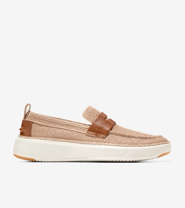 Men's loafers with a leather lining for comfortMen's GrandPrø Topspin Stitchlite™ Penny Loafer
