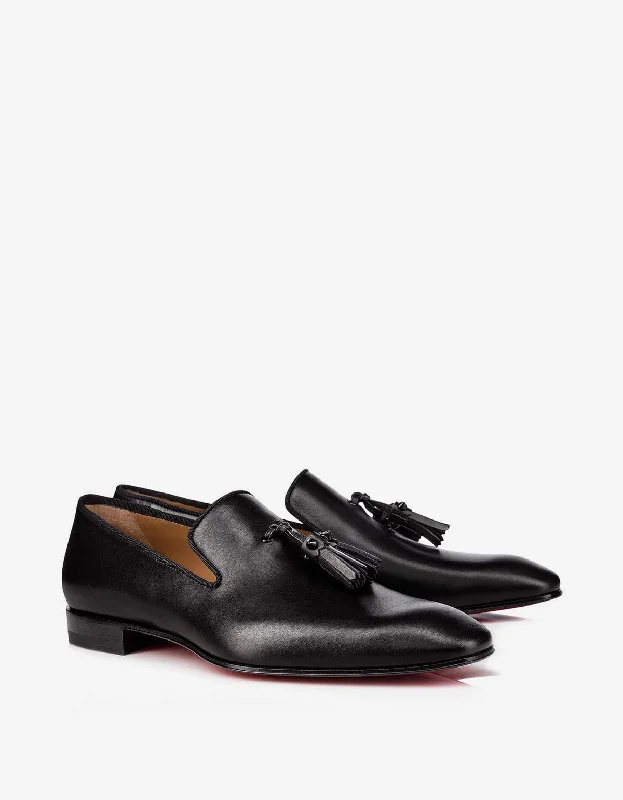 Men's loafers with a memory foam insoleChristian Louboutin Dandelion Tassel Black Loafers Men's loafers with a memory foam insoleChristian Louboutin Dandelion Tassel Black Loafers