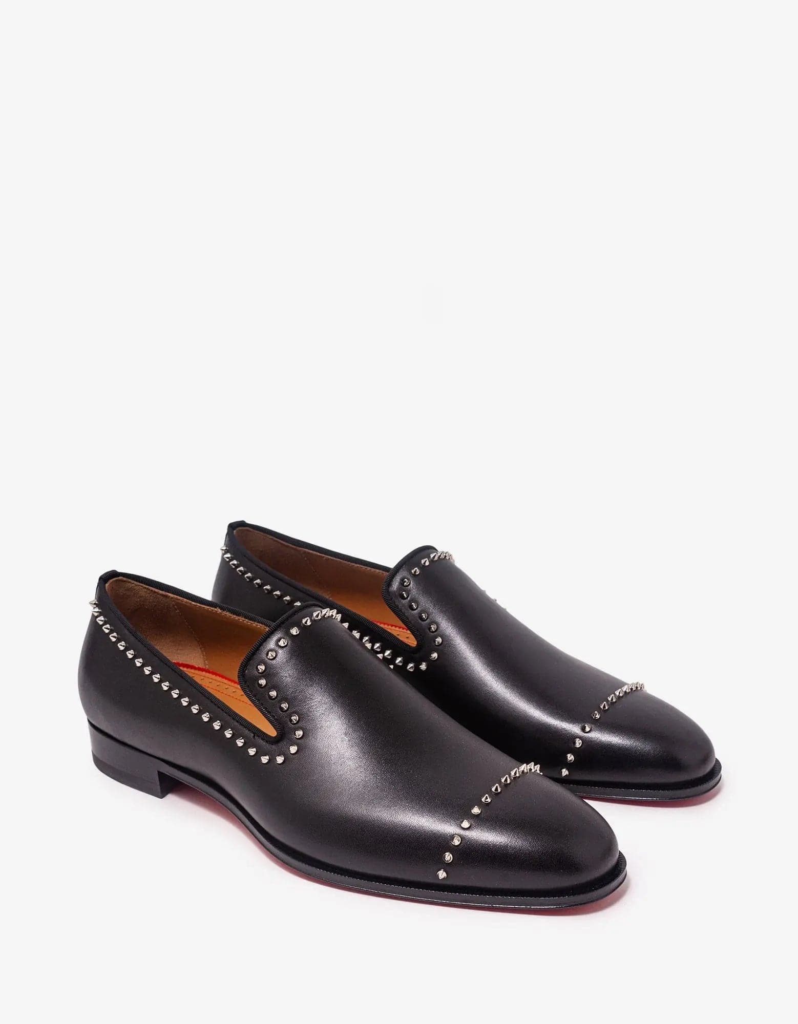 Men's loafers with a leather lining for comfortChristian Louboutin Dandy Cloo Flat Black Loafers Men's loafers with a leather lining for comfortChristian Louboutin Dandy Cloo Flat Black Loafers