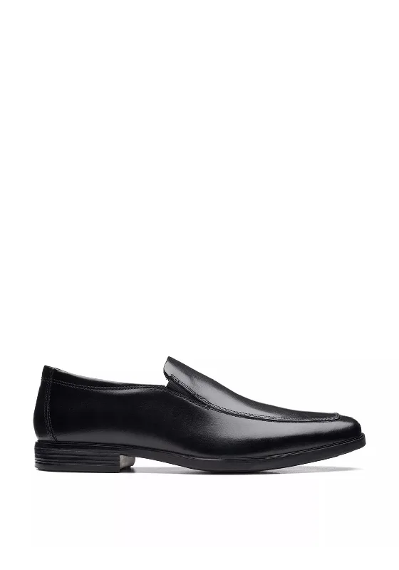 Men's casual shoes with a low - profile designClarks Howard Edge Slip-On Shoes, Black