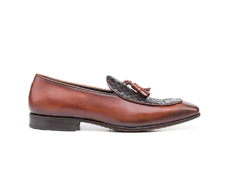 Men's loafers with a smooth leather finishClaudio