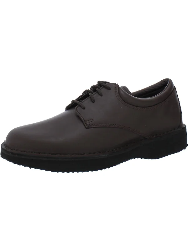 Dressabout Mens Round Toe Lace-Up Oxfords