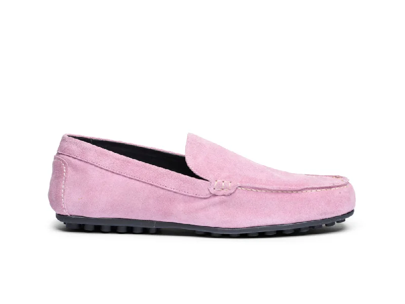 Men's loafers with a leather lacing systemEnzo