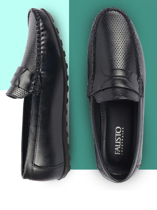 Men's loafers with a contrast stitching detailBasics Men Blue Outdoor Classic Trendy Stylish Casual Fashion Shoes Moccasin and Loafers Men's loafers with a contrast stitching detailBasics Men Blue Outdoor Classic Trendy Stylish Casual Fashion Shoes Moccasin and Loafers