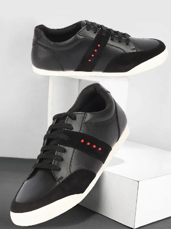 Men's casual shoes with a contrast sole colorMen Black Classic Super Light Upper Soft Suede Leather Strap Lace Up Sneakers Shoes Men's casual shoes with a contrast sole colorMen Black Classic Super Light Upper Soft Suede Leather Strap Lace Up Sneakers Shoes