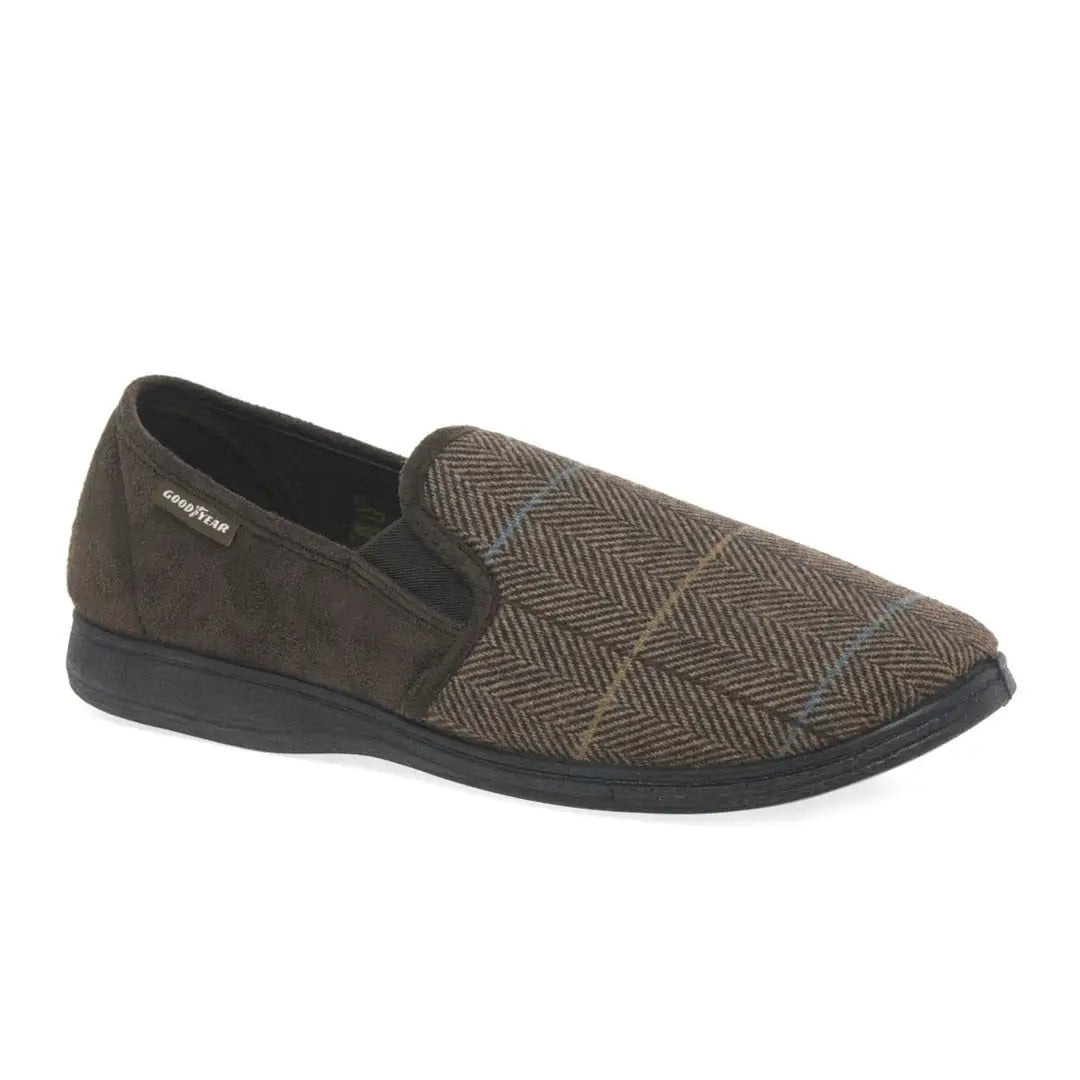 Goodyear Harrison Tweed Slippers