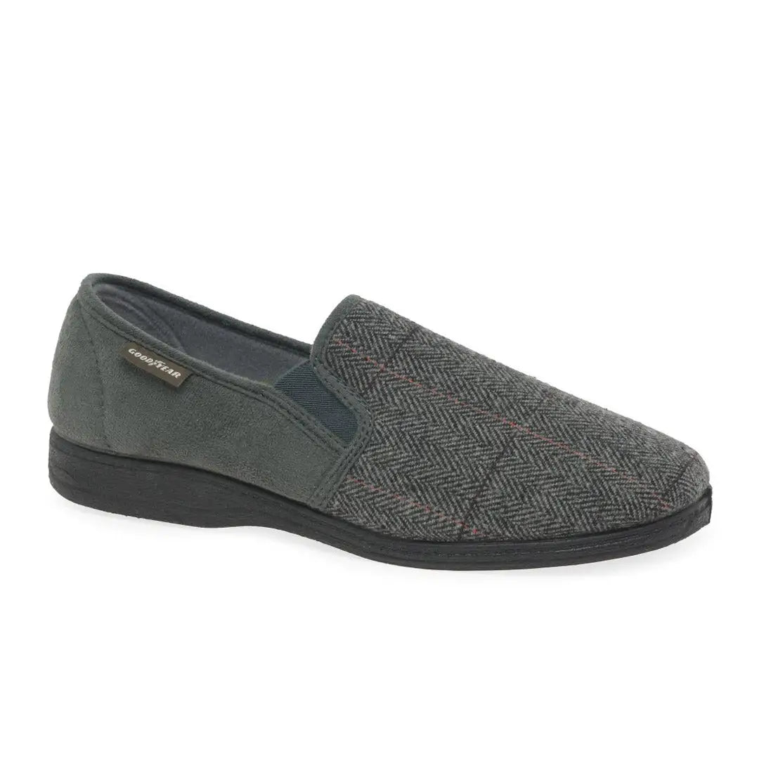 Goodyear Harrison Tweed Slippers