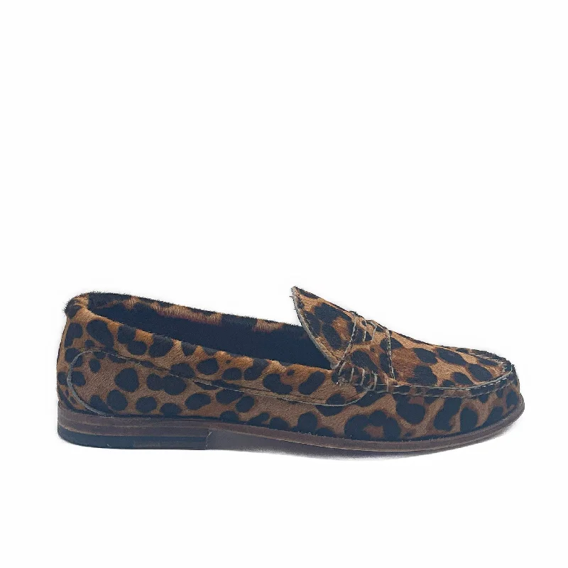 Men's loafers with a pointed toe for a stylish appearanceKKB Penny Loafer: Leopard Print Men's loafers with a pointed toe for a stylish appearanceKKB Penny Loafer: Leopard Print