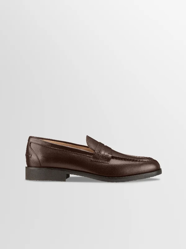 Men's loafers with a low - heeled designLevanto in Mocha