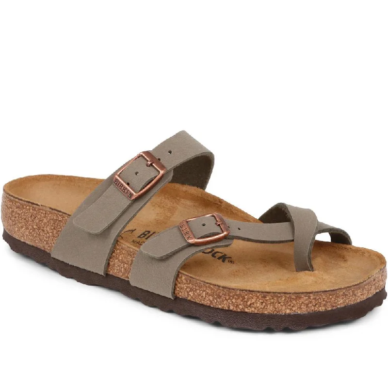 Men's casual shoes with a metallic trimMayari Toe Post Sandals - BIRK29500 / 314 722 Men's casual shoes with a metallic trimMayari Toe Post Sandals - BIRK29500 / 314 722