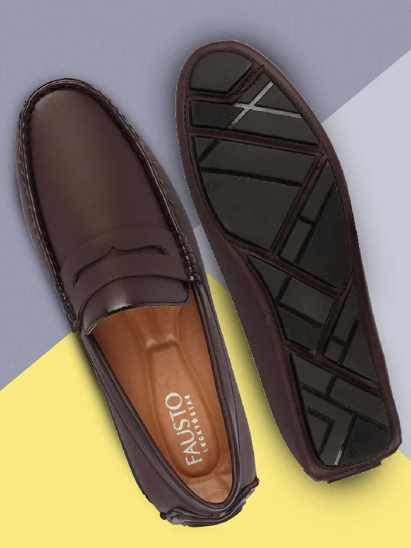 Suede men's loafers for a soft and luxurious feelMen Brown Hand Stitched Comfort Loafer and Moccasin Shoes Suede men's loafers for a soft and luxurious feelMen Brown Hand Stitched Comfort Loafer and Moccasin Shoes