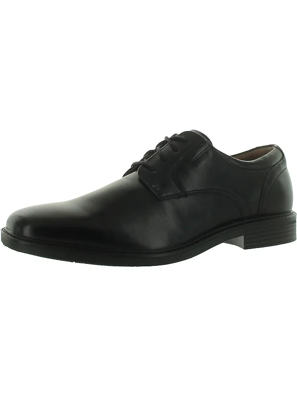 Mens Slip On Square Toe Oxfords