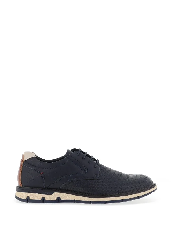Men's casual shoes with a sporty look and feelBrent Hikuai Casual Laced Shoe, French Blue Men's casual shoes with a sporty look and feelBrent Hikuai Casual Laced Shoe, French Blue