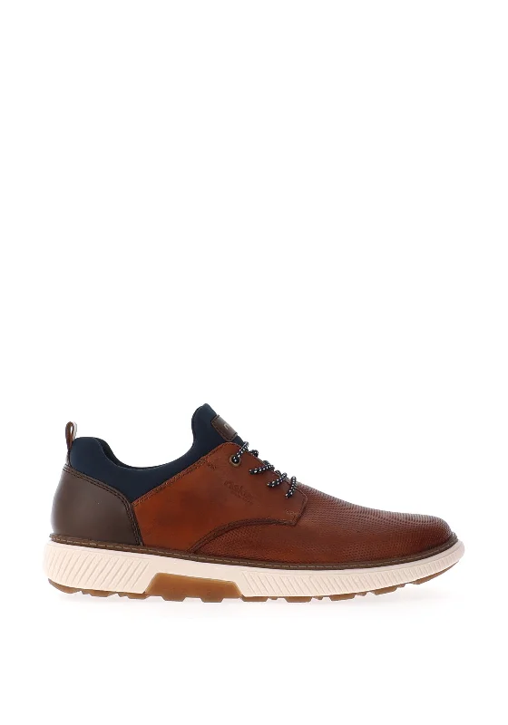 Suede men's casual shoes in earthy tonesRieker Men’s Casual Slip-On Shoe, Tan