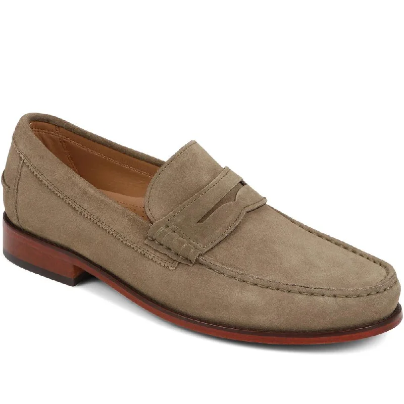 Suede men's loafers for a soft and luxurious feelRivers Leather Penny Loafers - RIVERS / 321 662 Suede men's loafers for a soft and luxurious feelRivers Leather Penny Loafers - RIVERS / 321 662