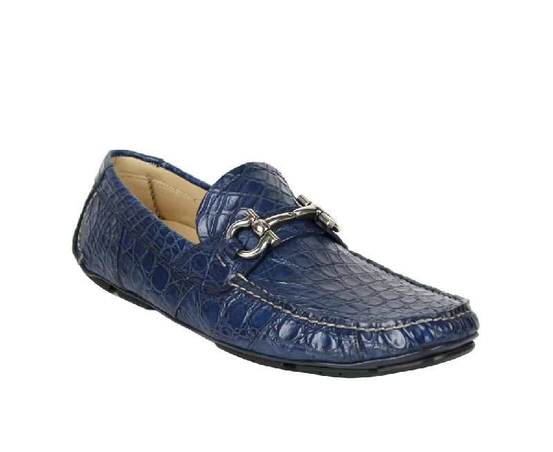 Men's loafers with a stretchy side panel for a better fitSalvatore Ferragamo Men's Crocodile Horsebit Loafer Men's loafers with a stretchy side panel for a better fitSalvatore Ferragamo Men's Crocodile Horsebit Loafer
