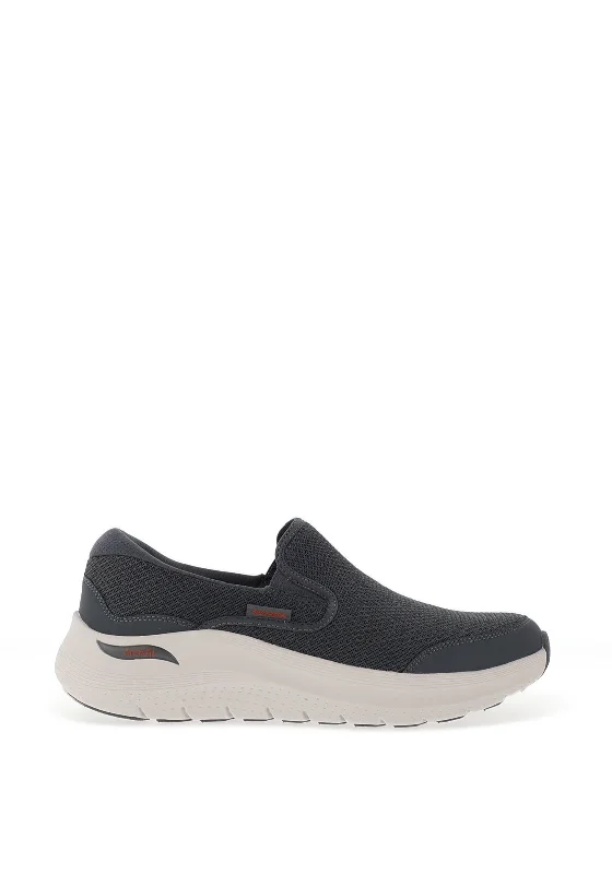 Men's casual sneakers with a mesh upperSkechers Arch-Fit 2.0 Slip-On Shoes, Charcoal Men's casual sneakers with a mesh upperSkechers Arch-Fit 2.0 Slip-On Shoes, Charcoal