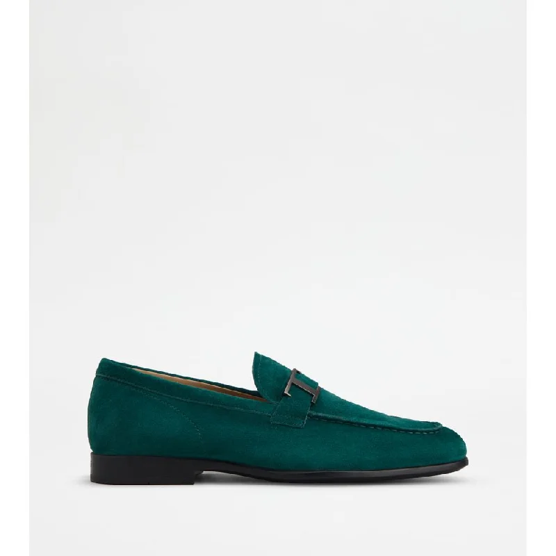 Men's loafers with a moc - toe designT Timeless Loafers in Suede