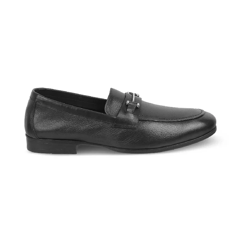 Men's loafers with a leather lining for comfortThe Bone Black Men's Leather Loafers Tresmode Men's loafers with a leather lining for comfortThe Bone Black Men's Leather Loafers Tresmode
