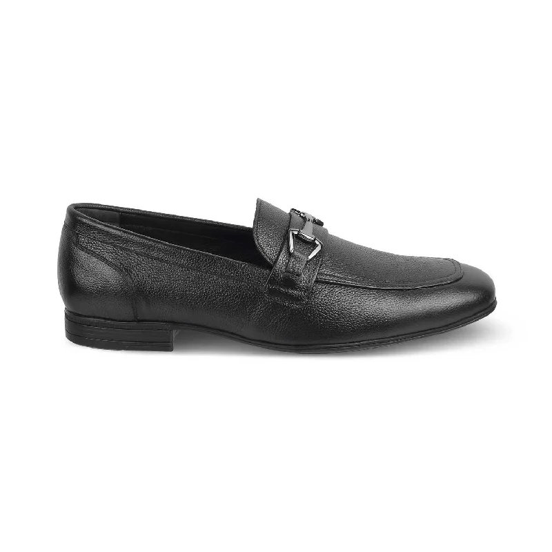 Men's loafers with a smooth leather finishThe Bremen Black Men's Leather Loafers Tresmode Men's loafers with a smooth leather finishThe Bremen Black Men's Leather Loafers Tresmode