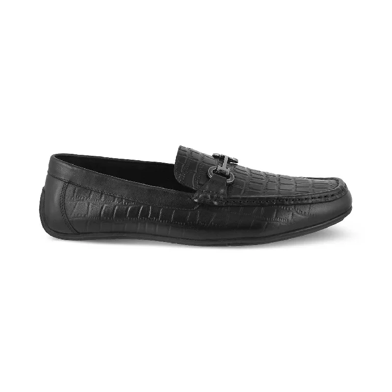 Men's loafers with a memory foam insoleThe Yoxile Black Men's Leather Driving Loafers Tresmode Men's loafers with a memory foam insoleThe Yoxile Black Men's Leather Driving Loafers Tresmode
