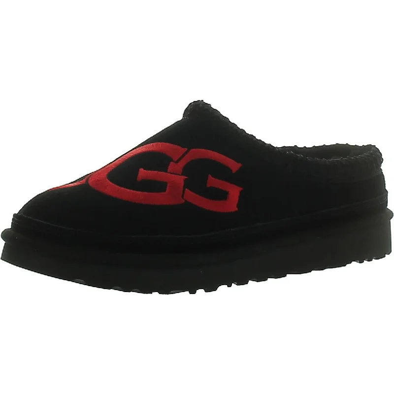 Ugg Mens Fur Lined Slip On Slide Slippers