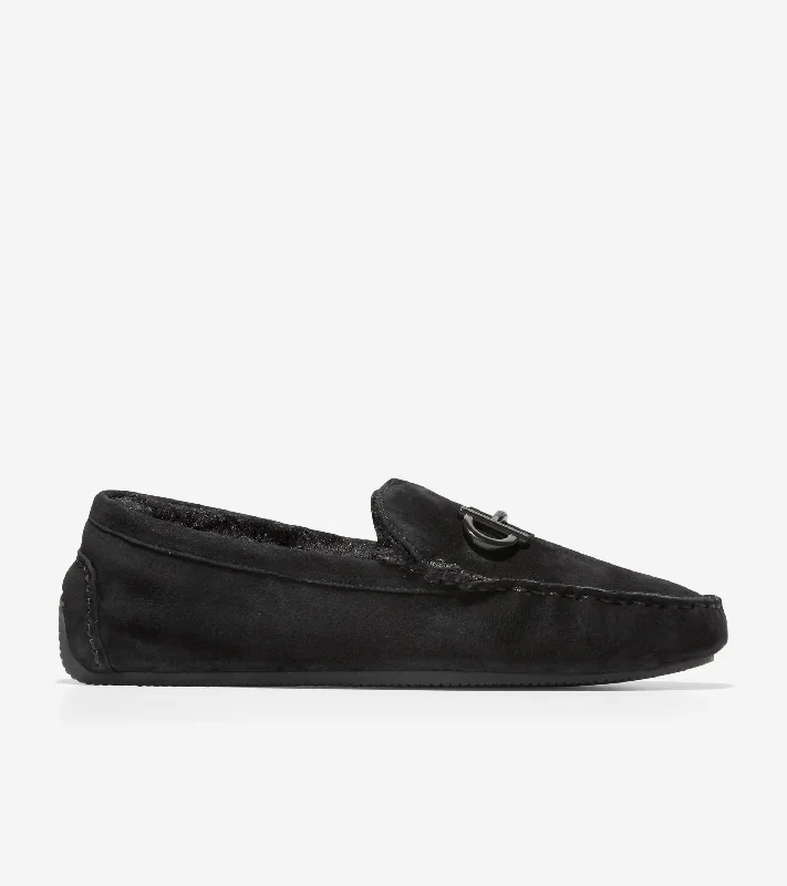 Men's loafers with a stretchy side panel for a better fitWomen's Tully Drivers