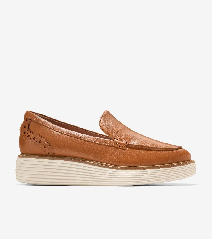 Men's loafers with a leather lacing systemWomen's ØriginalGrand Platform Venetian Loafers Men's loafers with a leather lacing systemWomen's ØriginalGrand Platform Venetian Loafers
